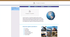 Desktop Screenshot of advanced-logistics.net